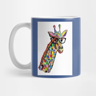 Hipster Giraffe Mug